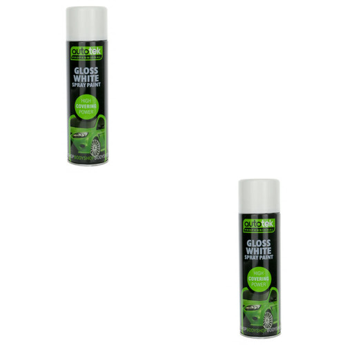 2pc autotek aerosol paint - 2pc,