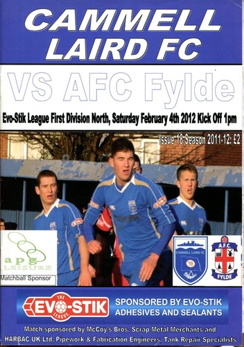 Cammell laird afc fylde - cammell,