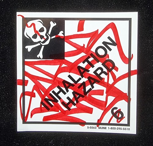 Saber msk tag sticker - on,