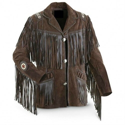 Mens suede leather coat native - mens,