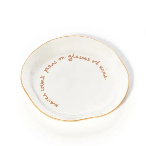 Statement plates never - 4, 'never