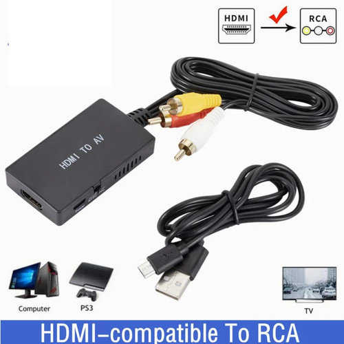 Hdmi converter 1080p rca - hdmi, av
