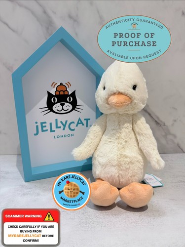 Very rare jellycat bashful - jellycat,