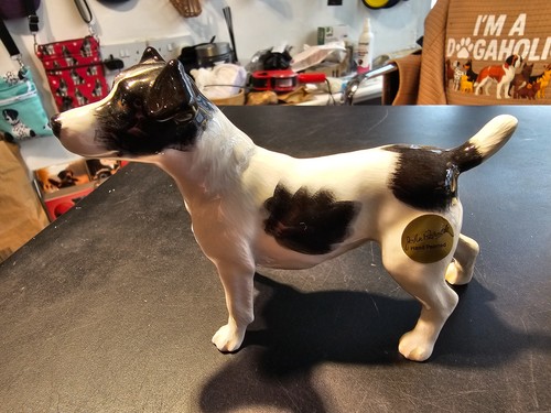 Porcelain jack russel - porcelain,