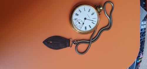 Antique mens ingersoll pocket - antique,