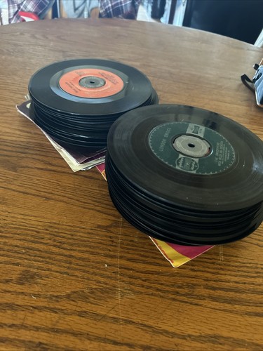 Random lot 45rpm records - random,