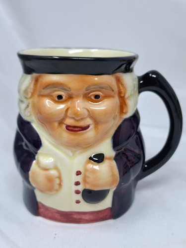 Burlington ware toby jug mug - burlington,