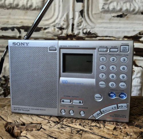 Sony icf sw7600gr portable - sony,