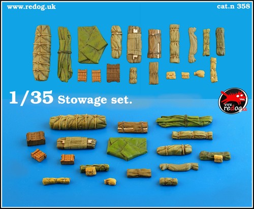 Redog stowage set - 1/35,
