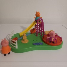 Peppa Pig Playground Play Set With Sounds Plus Figure Interactive Toy