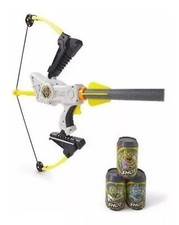 XShot Zombie Stalker Strike Blaster Archery Set With Cans 4 Large Darts Nerf Toy