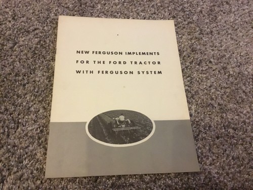 The new ferguson - ferguson, implements