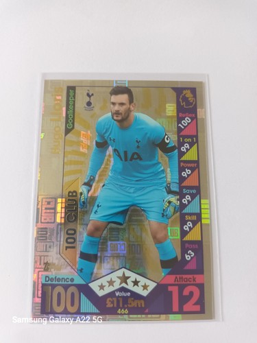Hugo lloris 466 - topps, match