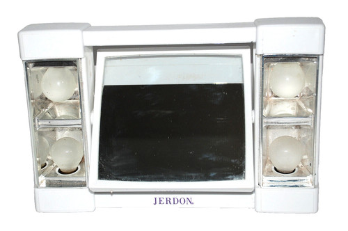 Jerdon lighted tabletop makeup - tabletop,