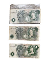 Old One Pound Note Hollom