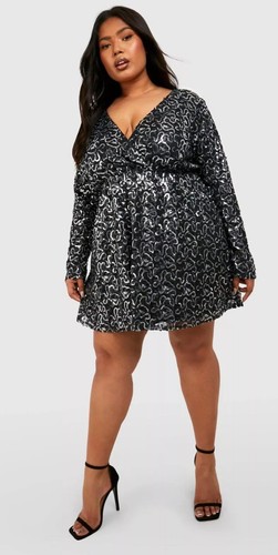 Boohoo black silver - boohoo, sz