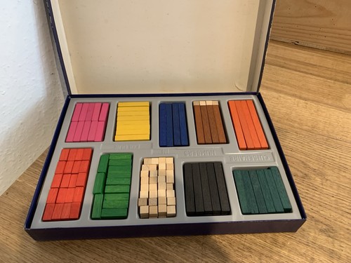 Vtg 1960s cuisenaire numbers - 1960s,
