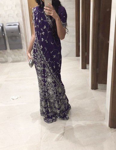 Indian lengha saree heavy - lengha, work