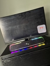 MSI Curved Gaming Monitor And Speaker