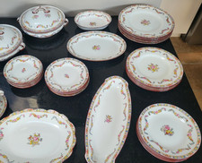 Minton rose plates only - minton, 20