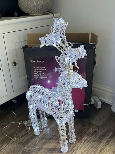 Lumineo 60cm acrylic - lumineo, reindeer