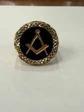 9ct Gold Masonic Coin Style