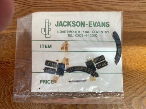 Jackson evans gauge brass - oo,