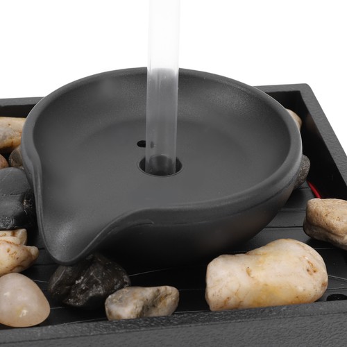 Floating teapot water fountain - water,