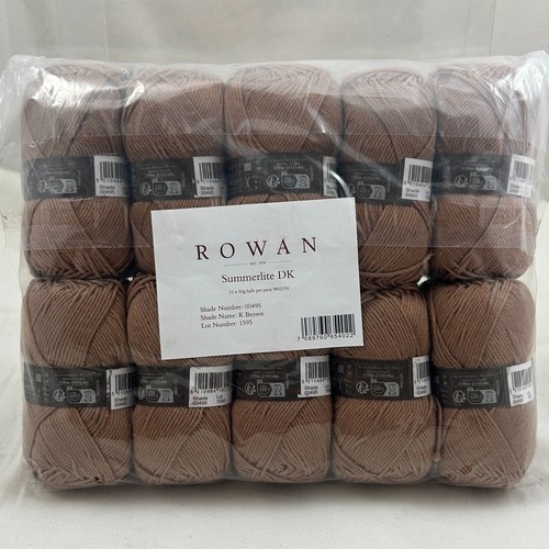 Rowan summerlite yarn 100 - dk, 100%