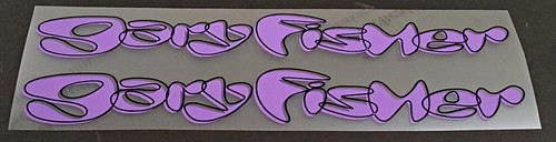 Gary fisher downtube - fisher, decal