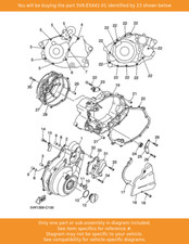 YAMAHA Holder, Clutch Cable
