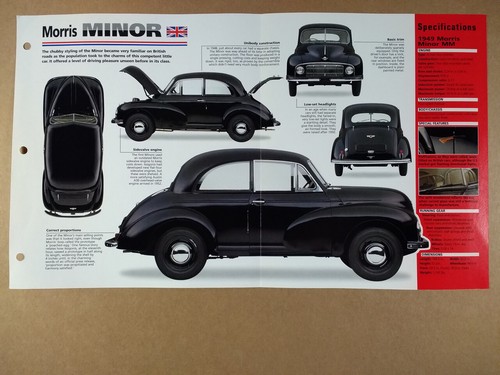 1949 morris minor specs - morris, mm