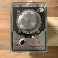 SANGAMO Analogue Time Switch Model S612 2 11 - New Old Stock - Boxed & Manual
