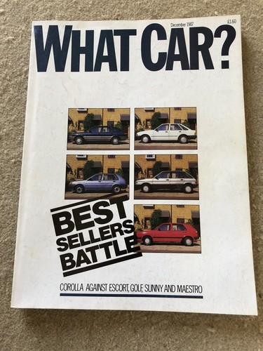 What car magazine dec 1987 - car,
