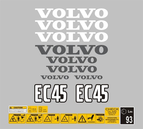 Volvo ec45 mini digger - volvo,