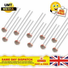 10 x Light Dependent Resistors
