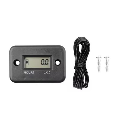 Hour meter black for - hour,