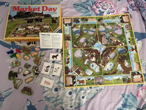 Ravensburger market day board - market,