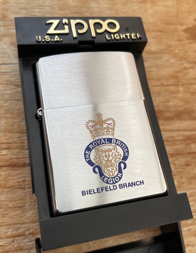 Royal british legion zippo - legion,