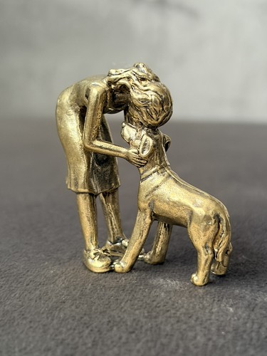 Solid brass girl - solid,