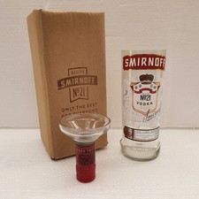 Smirnoff Vodka Glass box sets all flavours can personalise