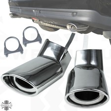 PREMIUM Twin Exhaust Tail Pipe