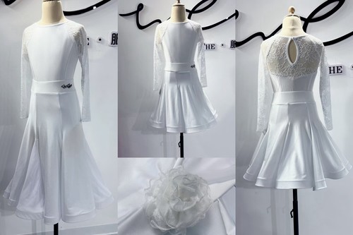 Girls latin dance dress tango - girls,