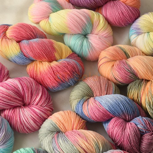 2mm hand dyed - 2mm, yarn