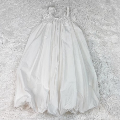 Zara sleeveless bubble hem