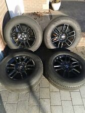  Land Rover Defender Wheelset/ Continental Tyres 19" 6 Spoke Gloss Black 