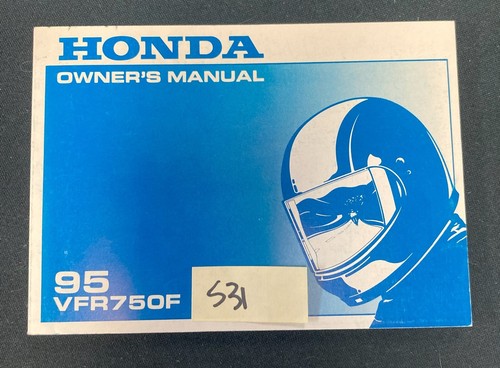 Oem honda 1995 vfr750f owners - oem,