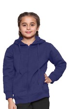 Girls Boys Kids Zipper Hoodies