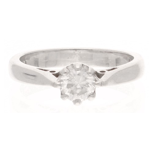18carat white gold - white,