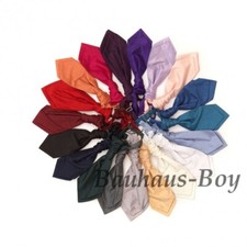 RUCHE TIE CRAVAT SHANTUNG SILK